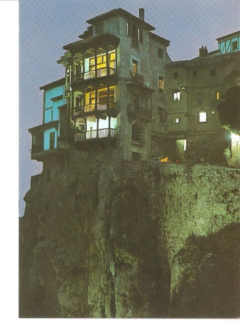 Postal 029819 : Cuenca. Casas Colgadas (Nocturna)