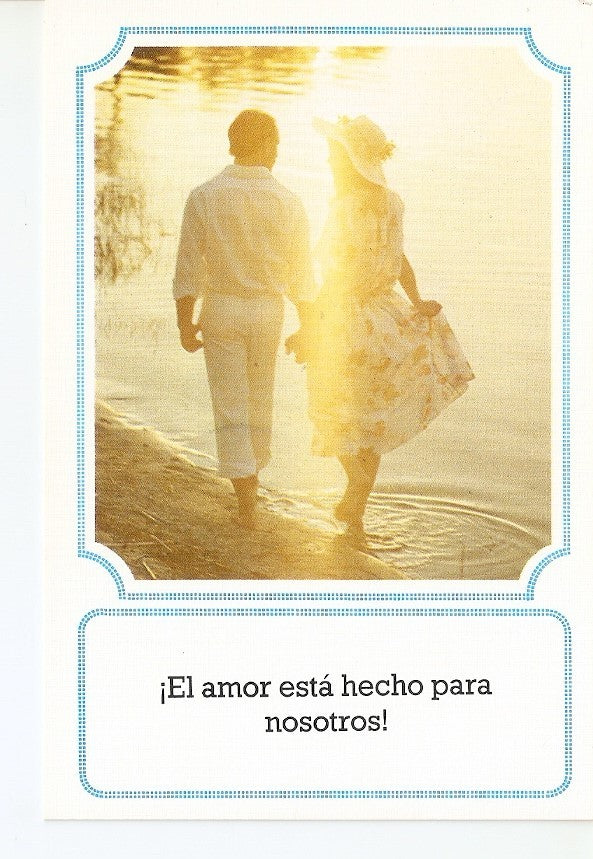 Postal 029822 : ¡El amor esta hecho para nosotros!