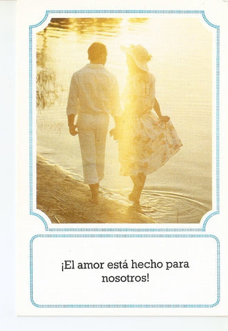 Postal 029822 : ¡El amor esta hecho para nosotros!