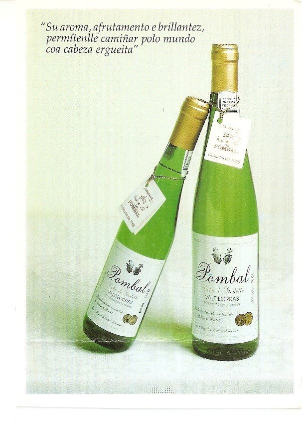 Postal 029834 : 2 botelas de vino