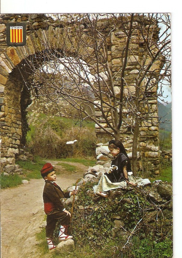 Postal 029869 : Catalunya tipica Vols venir a Festa Major