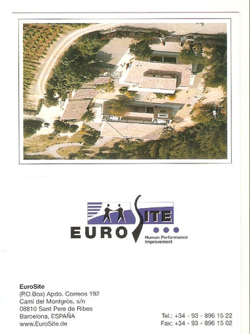 Postal 029871 : EuroSite Barcelona. Human Perfomance Improvement