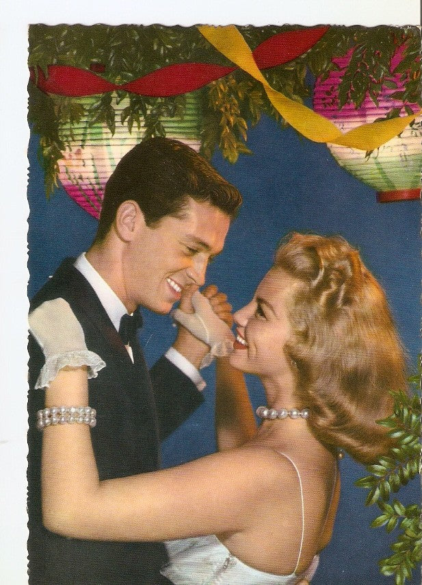 Postal 029874 : Pareja sonriente