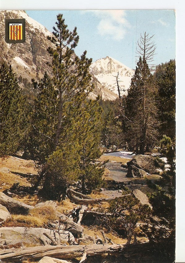 Postal 029885 : Pirineu Catala Lleida Vall de Bohi. Parc Nacional Daigues Tortes