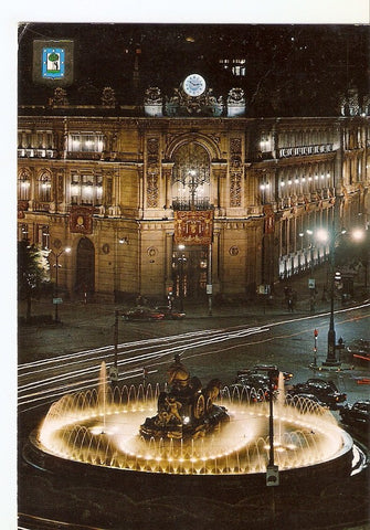 Postal 029886 : Madrid. La Cibeles