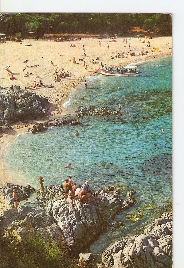 Postal 029890 : Blanes - Costa Brava Cala de San Francisco