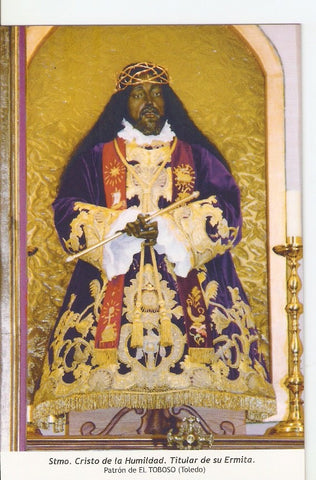 Postal 029902 : Stmo. Cristo de la Humildad. Titular de su Ermita. Patron de el Toboso (Toledo)