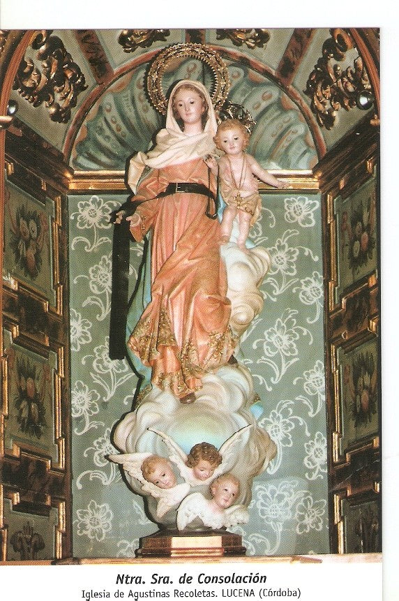 Postal 029917 : Ntra. Sra. De Consolacion. Iglesia de Agustinas Recoletas. Lucena (Cordoba)