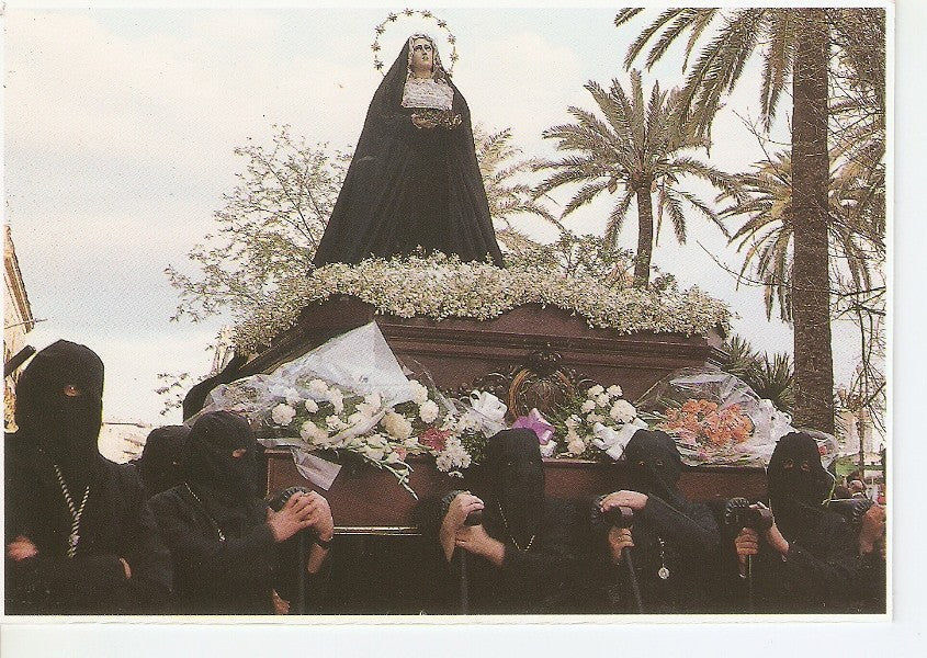 Postal 029958 : Nuestra Señora del Amor y Sacrificio Semana Santa de Jerez
