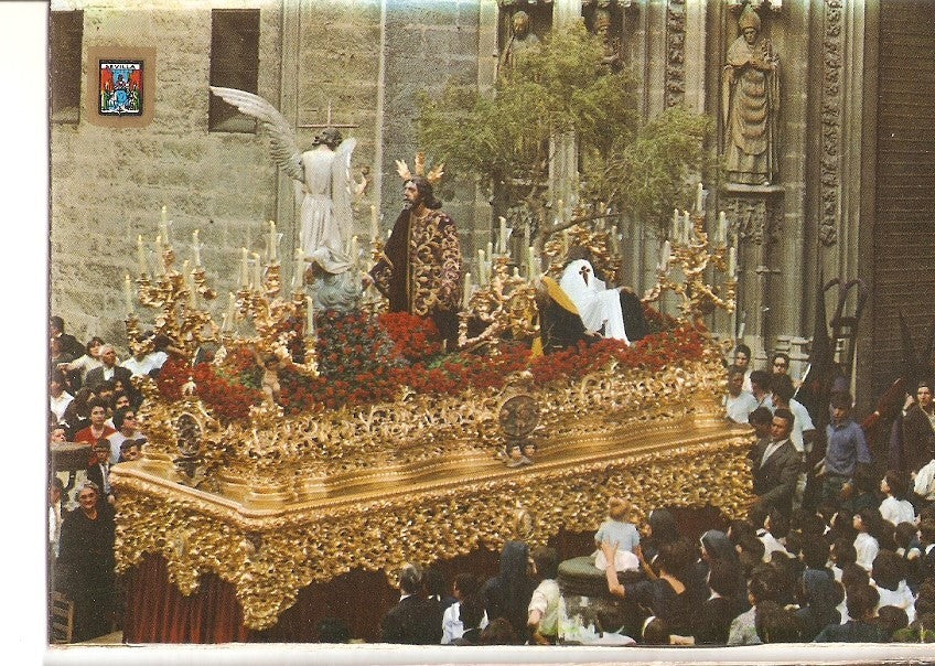 Postal 029974 : Sevilla. Semana Santa. Oracion de Nuestro Señor Jesucristo en el Huerto