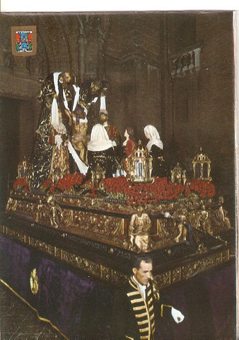Postal 029981 : Sevilla. Semana Santa. Sagrado descendimiento y Quinta Angustia