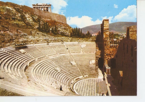 Postal 030015 : Athens - the Odeon of Herod Atticus - Acropolis
