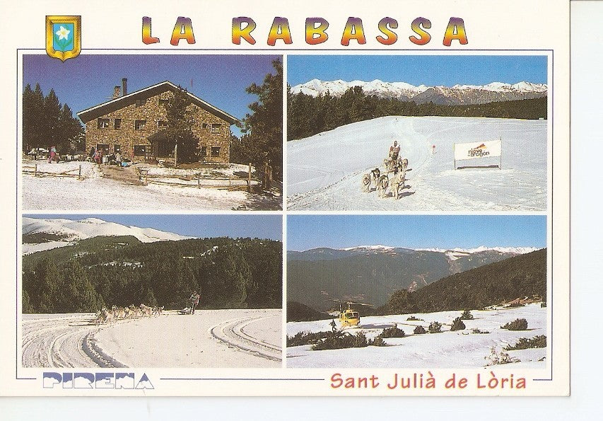 Postal 030021 : La Rabassa Sant Julia de Loria - Principat dAndorra