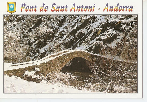 Postal 030024 : Pont de Sant Antoni Principat dAndorra