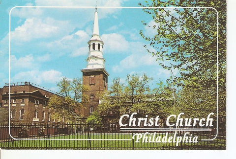 Postal 030033 : Christ Church 2nd St. Above Market Philadelphia Pa