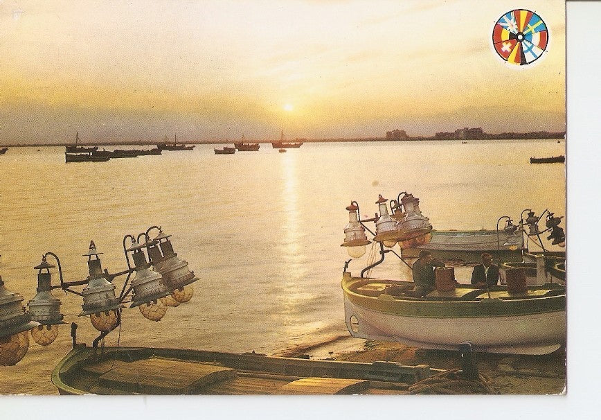 Postal 030050 : Costa Brava. Puesta de Sol