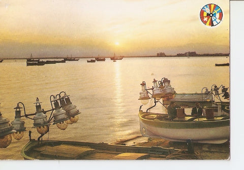 Postal 030050 : Costa Brava. Puesta de Sol
