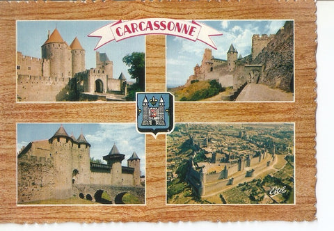 Postal 030080 : La Cite de Carcassone (Aude) - Porte Narbonnaise