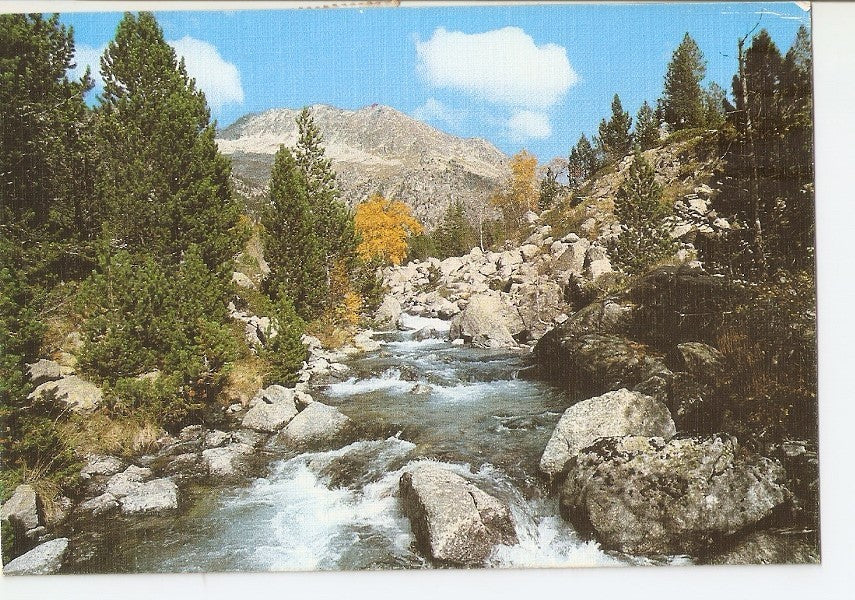 Postal 030109 : Pirineu Catala Parc Nacional dAigues Tortes Riu Sant Nicolau