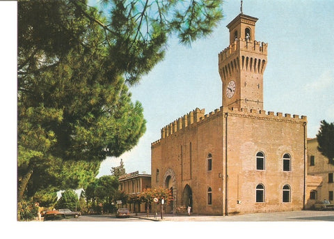 Postal 030111 : Castel S. Pietro Terme - Starzione di Cura e Saggiorno. Fortress and Clock Tower