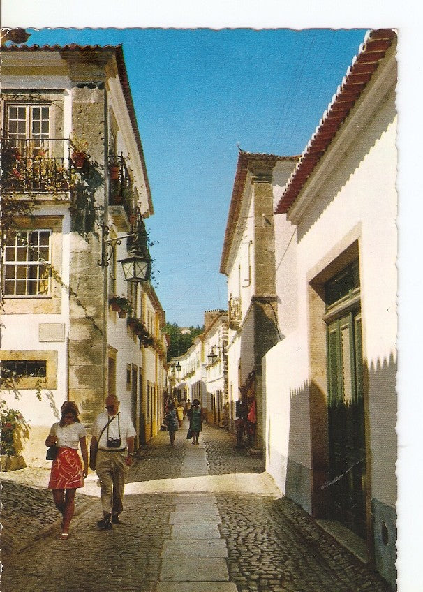 Postal 030118 : Obidos - Uma rua tipica