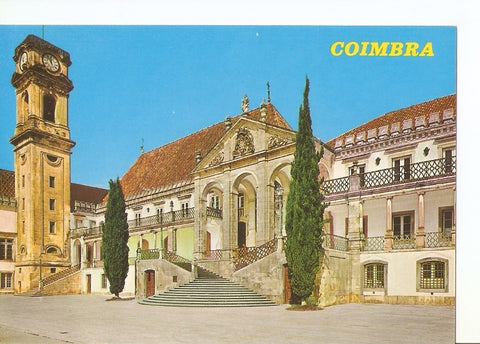 Postal 030123 : Coimbra Torre e atrio da Universidade