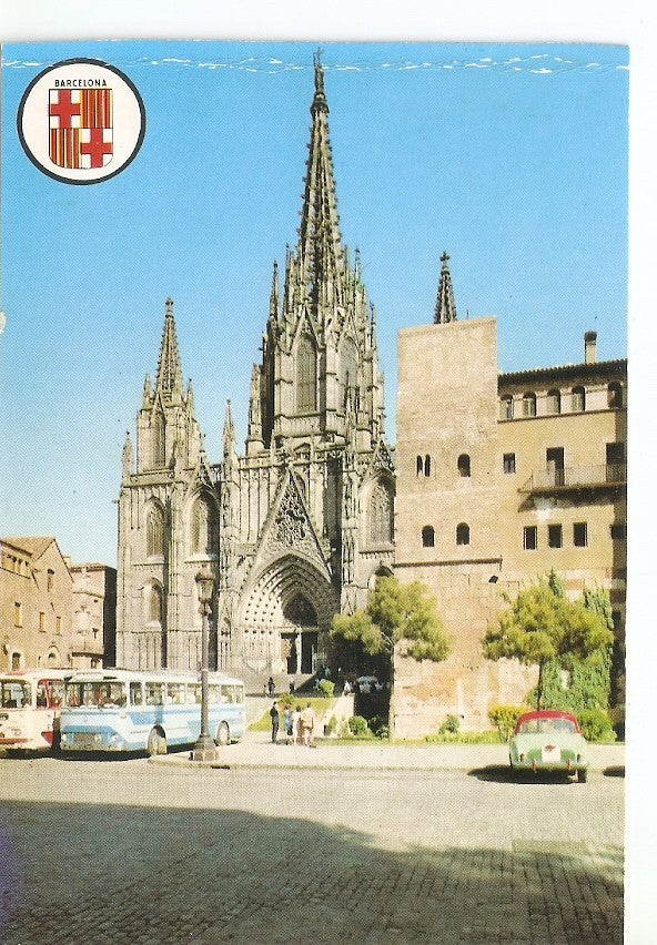 Postal 030131 : Barcelona. Sta. Iglesia Catedral Basilica