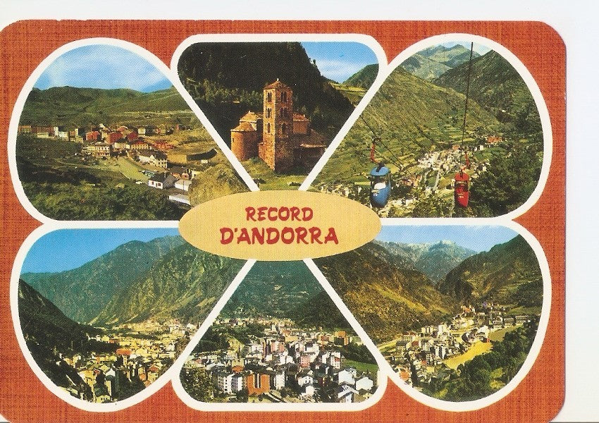 Postal 030155 : Valls dAndorra