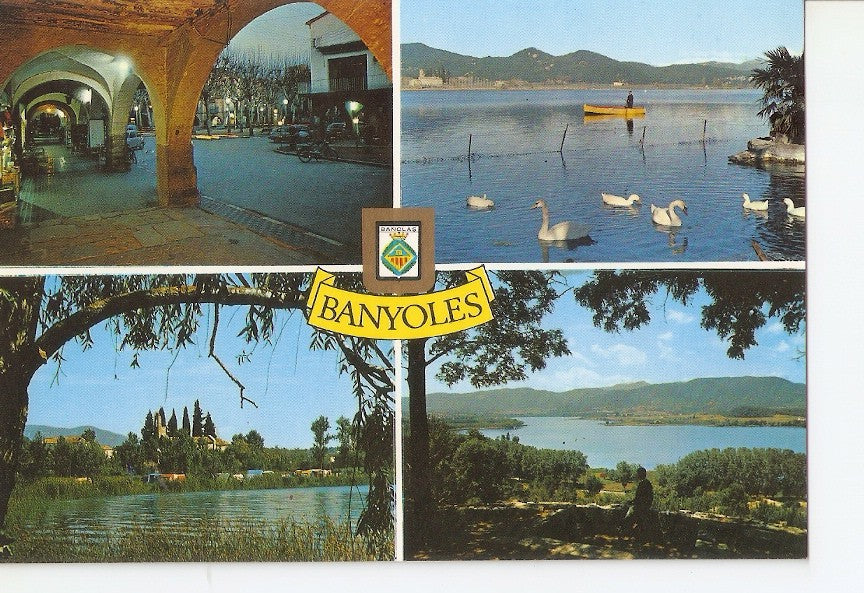 Postal 030171 : Banyoles (Girona) diferentes aspectos