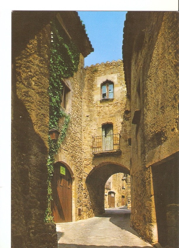 Postal 030173 : Costa Brava. Pals. Calle Mayor