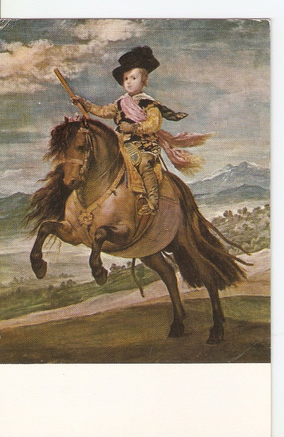 Postal 030177 : Museo del Prado. El Principe Baltasar Carlos. Velazquez