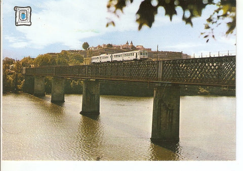 Postal 030187 : Tuy Puente Internacional al fondo Valença de Minho (Portugal)