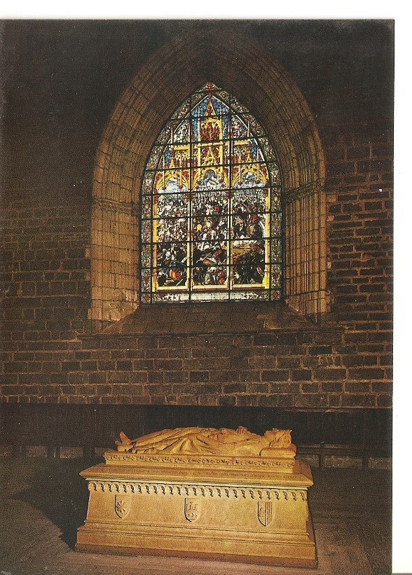 Postal 030190 : Roncesvalles. Sepulcro del Rey D. Sancho
