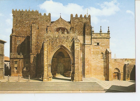 Postal 030198 : Tuy (Pontevedra). Fachada de la Catedral