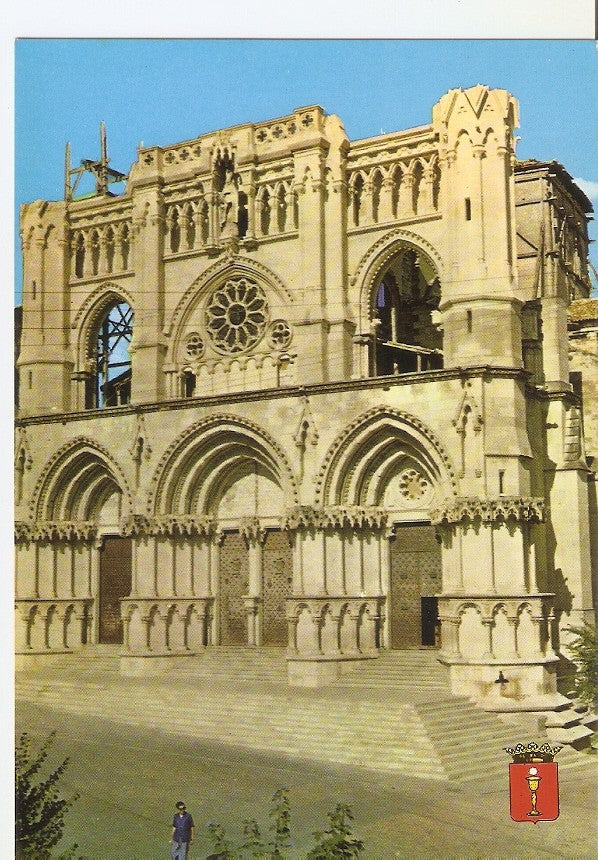 Postal 030203 : Cuenca. Catedral - Fachada de la principal