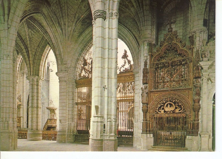 Postal 030208 : Cuenca. Catedral nave lateral