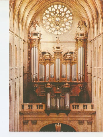 Postal 030217 : Cathedrale dAuch-Orgue ceuvre de Jean Joyeuse