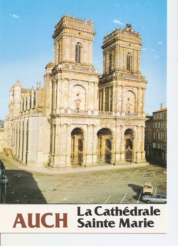Postal 030218 : Cathedrale Sainte-Marie-dAuch