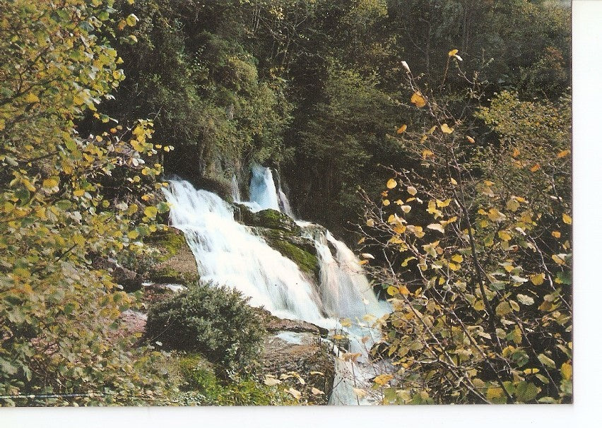 Postal 030222 : Castellar de NHug las Fuentes del Llobregat en Otoño