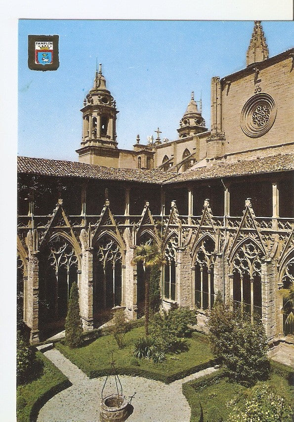 Postal 030236 : Pamplona. Claustros. Catedral