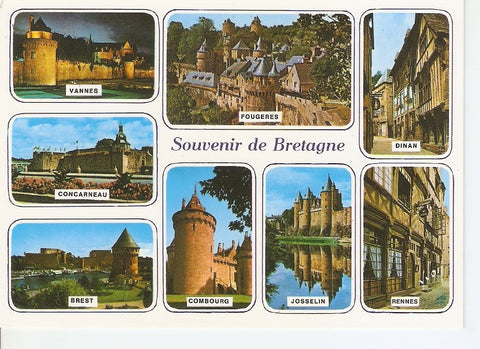 Postal 030256 : Souvenir de Bretagne