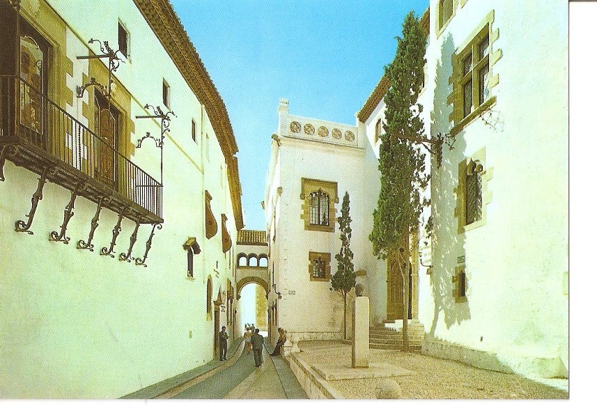Postal 030282 : Sitges. Barrio de Maricel
