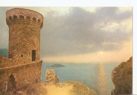 Postal 030329 : Tossa de Mar (Gerona - España). Salida del sol