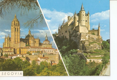 Postal 030339 : Segovia. Detalles de la ciudad
