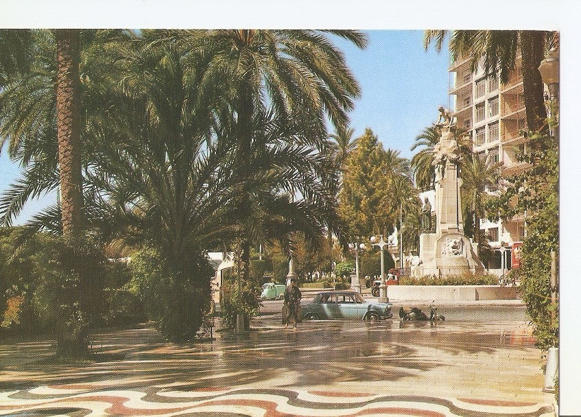 Postal 030347 : Alicante. Explanada de España y Monumento a Canalejas