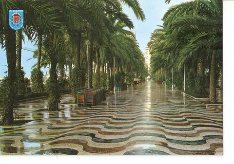 Postal 030348 : Alicante. Explanada de España 