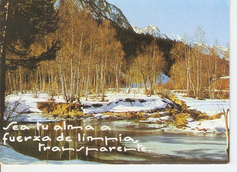 Postal 030352 : Paisaje nevado