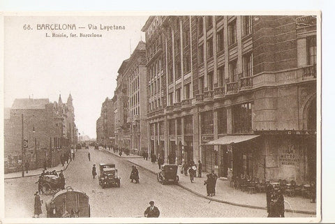 Postal 030353 : Barcelona - Via Layetana