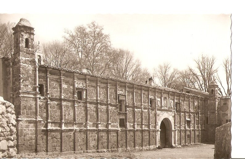 Postal 030380 : Monasterio de Piedra (Zaragoza) Fachada de la antigua Hospederia
