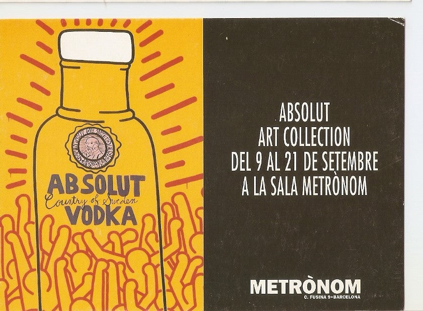 Postal 030383 : Art Collection a la sala Metronom Barcelona